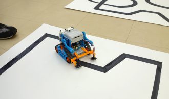 プログラミングコース 応用クラス ライントレース最終回 タミヤロボットスクール