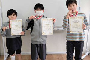 ツクロ　益田教室 カムロボダンスコンテスト受賞生徒