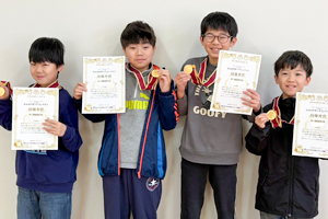 水戸西教室 カムロボダンスコンテスト受賞生徒