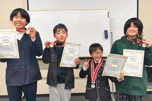 水戸笠原教室 カムロボダンスコンテスト受賞生徒