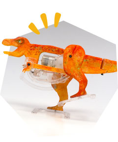 「歩くティラノサウルス」をつくろう！